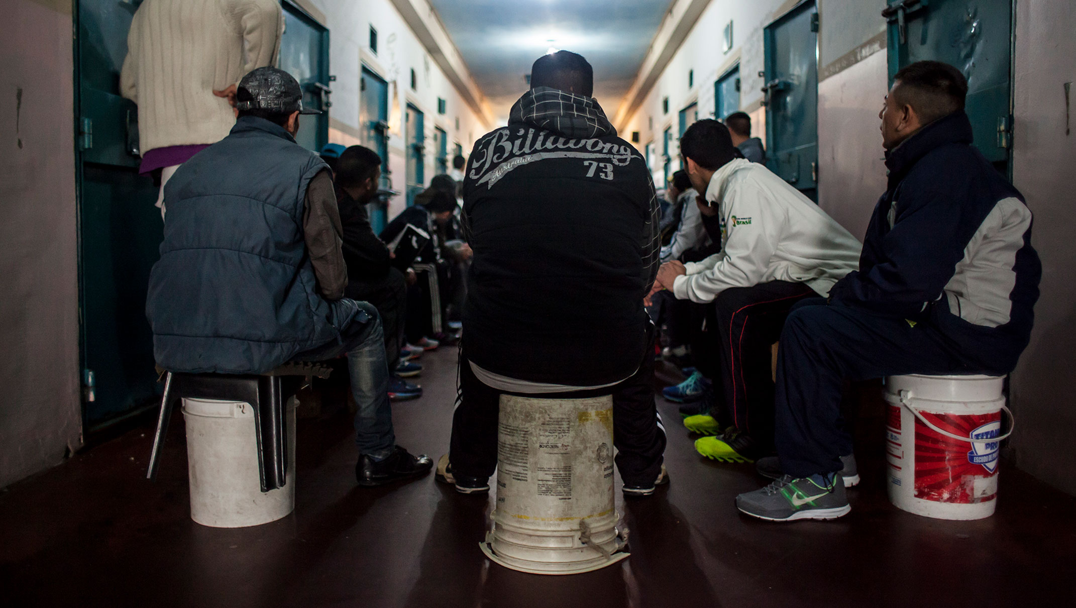 En un pabellón del penal 23 de Florencio Varela pacificaron la convivencia con un taller de escritura. Fotos: MAFIA.