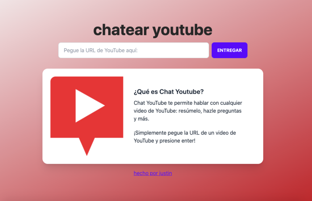 Chat YouTube: una nueva herramienta para chatear con el contenido de cualquier video de YouTube