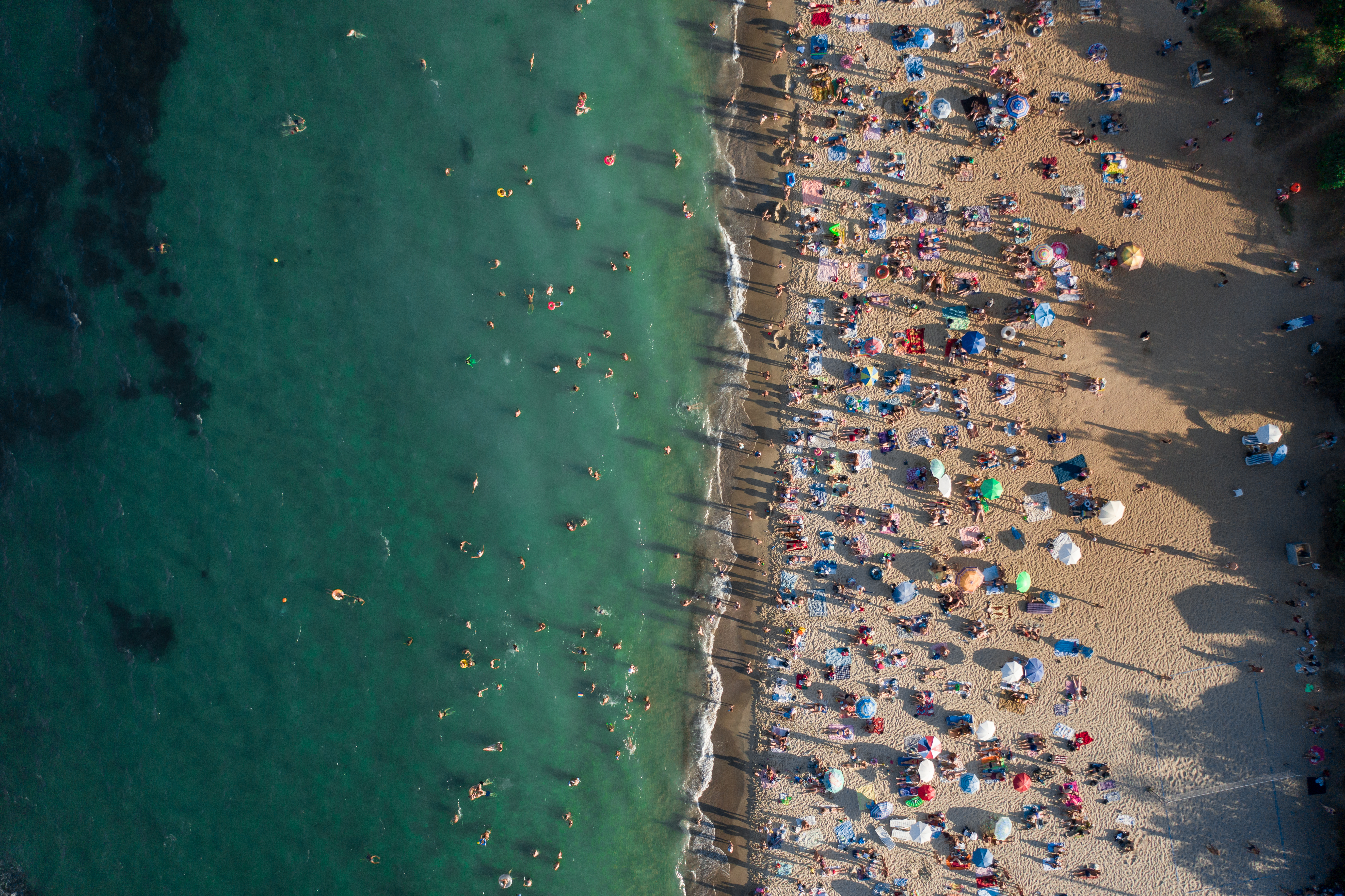 La “rebelión de las toallas”, la manifestación griega que reclama el uso de sus playas