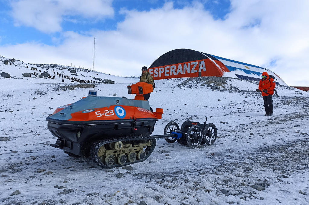 Una empresa tecnológica entrerriana diseña robot para asistir a científicos en la Antártida