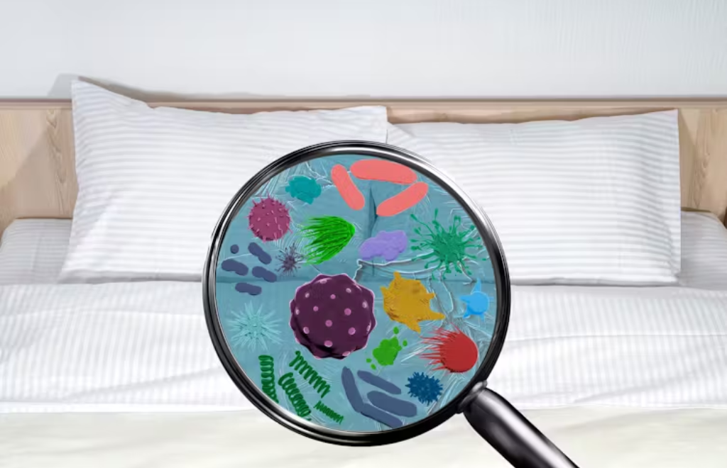Bacterias, hongos y ácaros: nuestros diminutos compañeros de cama